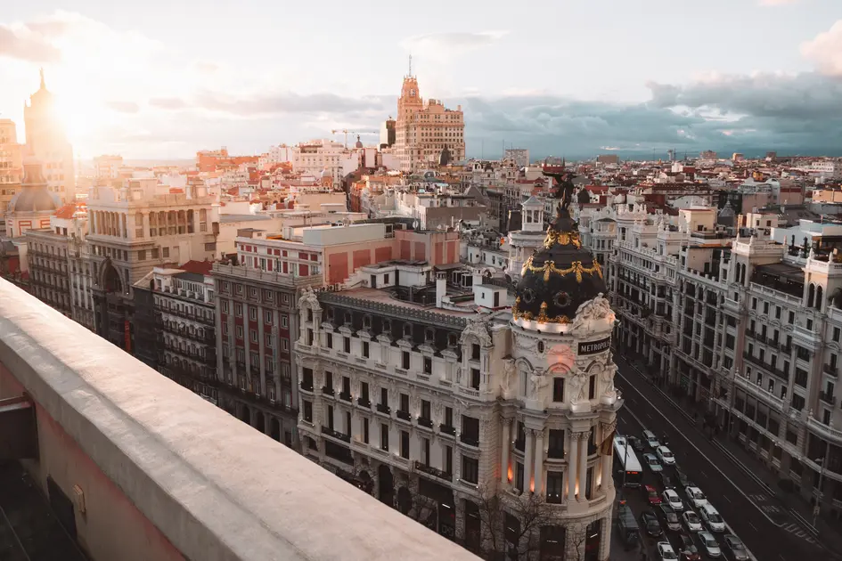 Madrid skyline